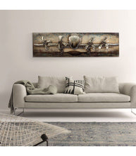 Load image into Gallery viewer, Vintage Airplane - 3D Metal Art
